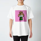 万枚ちゃんのうんこちゃん（ピンク） スタンダードTシャツ