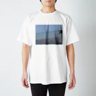 自由の人　店番の壱岐の海 Regular Fit T-Shirt