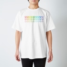 モノツクルヒト　Fuku～ふく～の蹄鉄モノグラム(色見本) Regular Fit T-Shirt