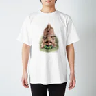 Momojiの犬画のノーフォークテリア19 Regular Fit T-Shirt