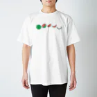 ☀️ひなたぼっくすの🍉スイカの満ち欠け(横) Regular Fit T-Shirt