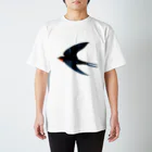 ツルマルデザインのつばめ Regular Fit T-Shirt