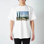 フォトグラフィがめちのトスカーナの糸杉 티셔츠
