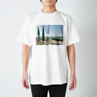 フォトグラフィがめちのトスカーナの糸杉 Regular Fit T-Shirt