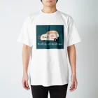 ぷにおもちSHOPのウーパールーパースーパーカーパーカー スタンダードTシャツ