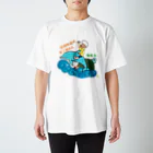 たじんのおみせのイルカに乗ったmichio Regular Fit T-Shirt