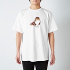 ずっこ（zucco.)のおすわりシェルティ Regular Fit T-Shirt