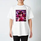 椎名瑠乃／閖咲ルルのくろい悪魔 スタンダードTシャツ