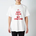 AFROMANCEのKEEP CALM and BUY ONLY ONE Regular Fit T-Shirt