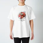 MOFUYAの【しろ】I love NIKU Regular Fit T-Shirt