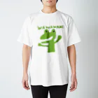 アケジの可愛いもの沢山のショップのWAWAWANIワニ スタンダードTシャツ