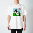 Goaled shopのにわとりとひよこ Regular Fit T-Shirt