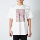 ℂ𝕙𝕚𝕟𝕒𝕥𝕤𝕦 ℍ𝕚𝕘𝕒𝕤𝕙𝕚 東ちなつのgarden dream /pink Regular Fit T-Shirt