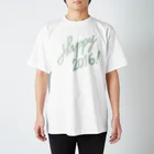 HAPPY 2016のHAPPY 2016正月 グッズ FRESH GREEN スタンダードTシャツ