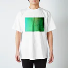 古春一生(Koharu Issey)のメロンソーダの海。(薄濃) Regular Fit T-Shirt