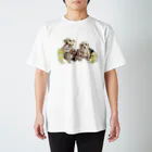 Momojiの犬画のノーフォークテリア20 Regular Fit T-Shirt