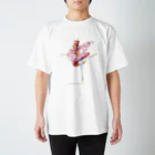 NAHO BALLET STUDIOのこんぺいとうの精🍬ロゴ付 Regular Fit T-Shirt