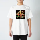 青い鳥のHRロゴ Regular Fit T-Shirt