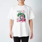 HaoWaveのHaoWave-KungFu girl スタンダードTシャツ