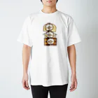 Piyocoloreの三匹の仲良し子ブタくん Regular Fit T-Shirt