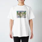ハチワレと茶トラのやまがたひつじがヤマヤマいるところ Regular Fit T-Shirt