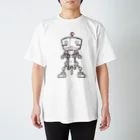 もちきんちョップのネコとロボット スタンダードTシャツ