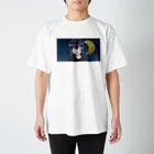 淡遺よるの月は綺麗T Regular Fit T-Shirt