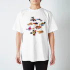 はじめてみるラボ （hjmくんショップ）のhjm-dino シリーズ Regular Fit T-Shirt