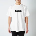 HAHAHA CLOTHINGのtanoシリーズ(ロゴ黒) スタンダードTシャツ