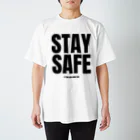 STAY SAFE IF YOU LOVE SOME ONEのSTAY SAFE IF YOU LOVE SOME ONE / フロントプリント スタンダードTシャツ