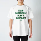 AFROMANCEのEAT MOZUKU RAVE REPEAT スタンダードTシャツ