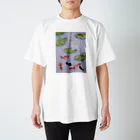 ほーぷの睡蓮と金魚 Regular Fit T-Shirt