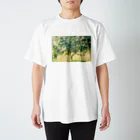 写真屋 プリントショップのフォートイナガキの椿の木 Regular Fit T-Shirt