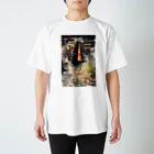 GAJUMARUの東京ネオン スタンダードTシャツ