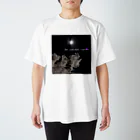 monacoのThe pink moon night Regular Fit T-Shirt