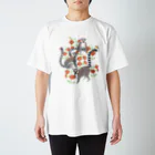 utanogoodsのワオキツネザル Regular Fit T-Shirt