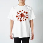 水島ひねの蛸と水玉 Regular Fit T-Shirt