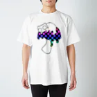 B6_6bitのmushroom スタンダードTシャツ