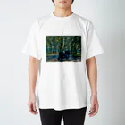 たいが。のI love BIKE（白樺並木） Regular Fit T-Shirt