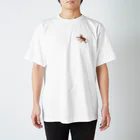 ジルトチッチのデザインボックスのモンキーパンチ　No.52　お洒落なサルのキャラクターグッズ Regular Fit T-Shirt