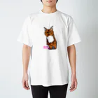 kumaleのゆーらしあおおやまねこ Regular Fit T-Shirt