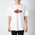 水島ひねの解剖錦鯉 Regular Fit T-Shirt