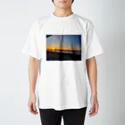 Heureuxの夕日Tシャツ スタンダードTシャツ