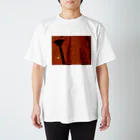 hiroki-naraの影と葉　DATA_P_125　shadow leaf Regular Fit T-Shirt