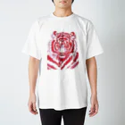 翠紀~suiki.japan~のRed Tiger  スタンダードTシャツ