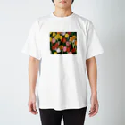 tsuetaniのチューリップの絵 Regular Fit T-Shirt