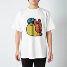 なつぽむ。のカラフルな謎の生き物3人 Regular Fit T-Shirt