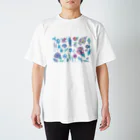 Coffret à bijouxの宇宙フラワーシリーズ Regular Fit T-Shirt