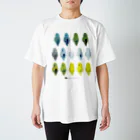 mametosoraのマメルリハの後ろ姿 Regular Fit T-Shirt