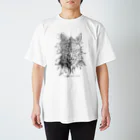 IBI-MATTER-のFALLEN WOLF Regular Fit T-Shirt